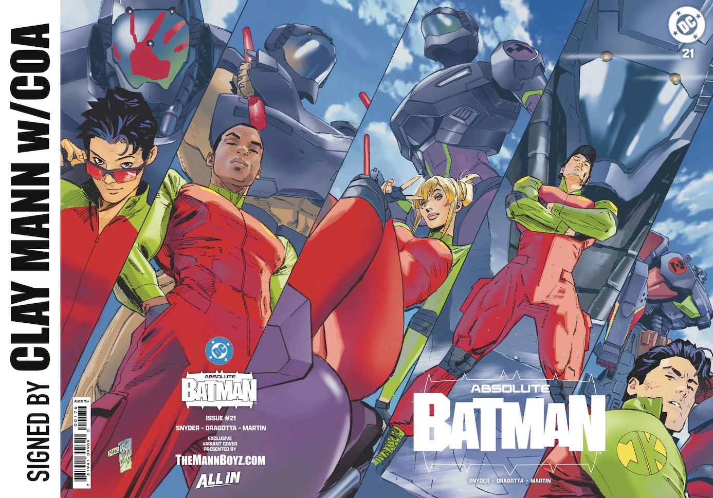 #21 ABSOLUTE BATMAN *signed W/COA
