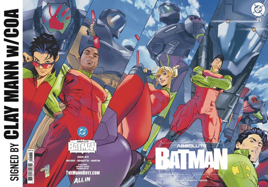 #21 ABSOLUTE BATMAN *signed W/COA
